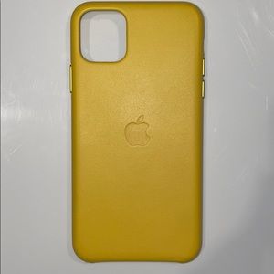 Apple leather iPhone 11 Pro Max case